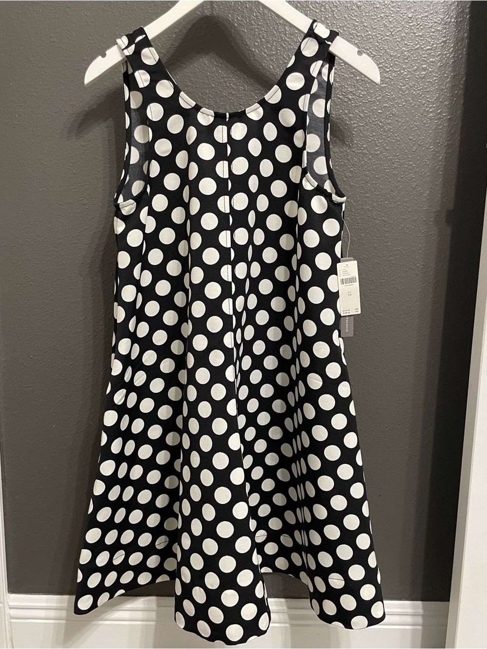 Maeve by Anthropologie Polka Dot A-line Swing Dress